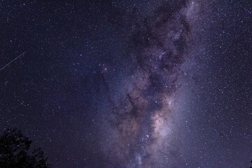 night sky with stars