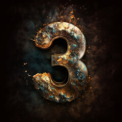 number 3 in burning style