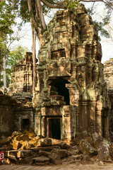 Fototapeta premium Angkor wat temple ruins, Cambodia