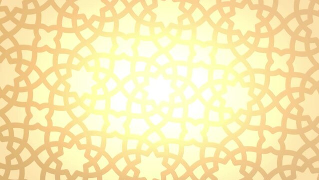 arabic islamic mashrabiya pattern light Color 4k