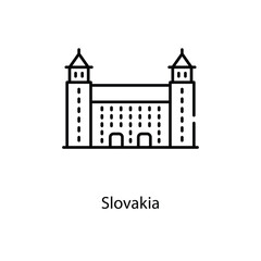 Slovakia icon. Suitable for Web Page, Mobile App, UI, UX and GUI design.