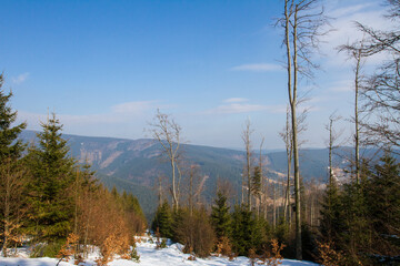 Obraz na płótnie Canvas Spring mountains Beskydy, Czech republic.