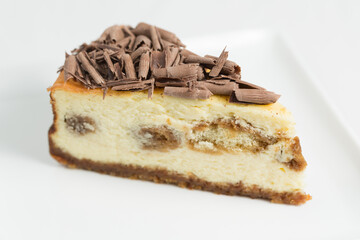 chocolate cake on a plate