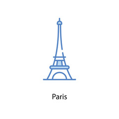 Fototapeta na wymiar Paris icon. Suitable for Web Page, Mobile App, UI, UX and GUI design.