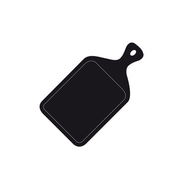 recommend clip art: Una placa de cocina negra sobre un fondo blanco con espacio para copiar