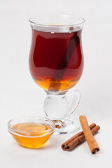 cup of tea with cinnamon