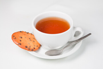 cup of tea and cookies