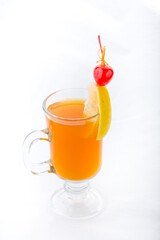 glass of orange juice