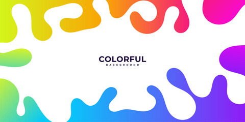 abstract colorful background. vector illustration. illustration of a splash of paint.