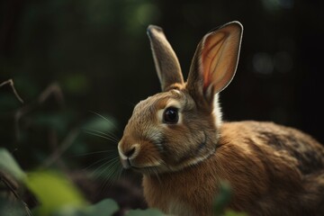 Fototapeta premium Rabbit Generative AI