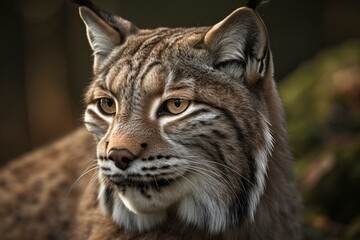 Fototapeta na wymiar Lynx Generative AI