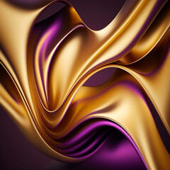 Abstract Background with 3D