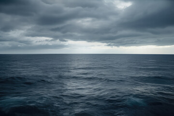 Fototapeta premium Twilight ocean breeze.