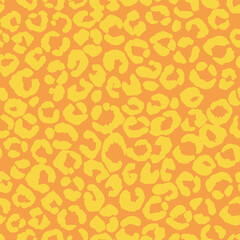 Abstract modern leopard seamless pattern. Animals trendy background. Color decorative vector stock illustration for print, card, postcard, fabric, textile. Modern ornament of stylized skin