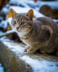 portrait of a cat