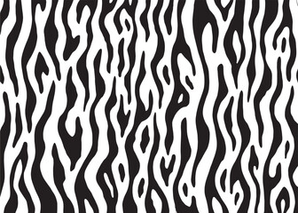 Zebra print concept pattern design. Vector illustration background.