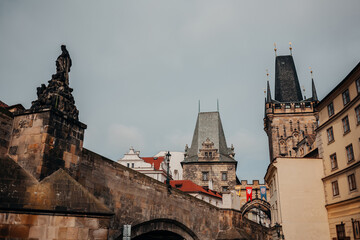 Obraz premium Prague, view of the old town
