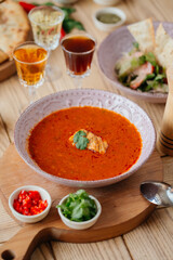 vegetable soup with meat