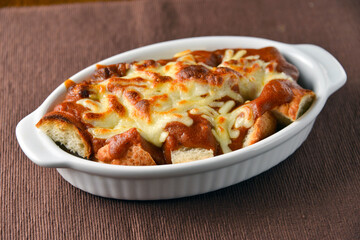 パングラタンを食べる