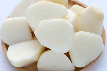 Mexican turnip or jicama or yam bean