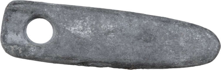 Flat fishing weight