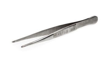 Tweezers isolated on white background
