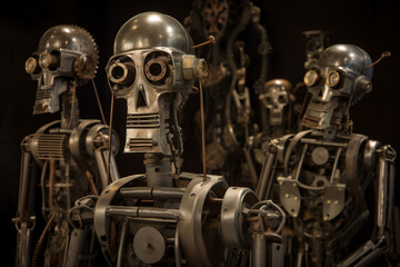 robot cyborg technology, generative ai