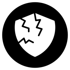 shield glyph icon