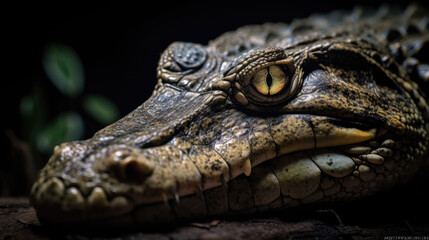 Obraz premium Immersive Wilderness Experience: Dive into the Depths of Pristine Nature as Majestic Wild Animals Emerge from the Shadows in 8K Ultra-High Definition Detail and Clarity