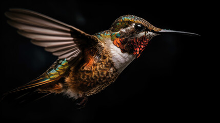 Fototapeta premium Immersive Wilderness Experience: Dive into the Depths of Pristine Nature as Majestic Wild Animals Emerge from the Shadows in 8K Ultra-High Definition Detail and Clarity