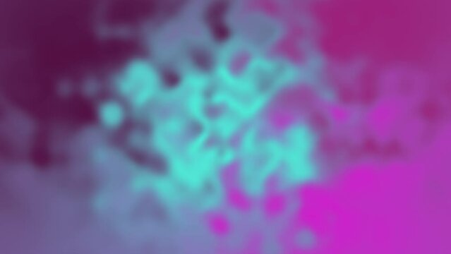 Fondo distorsionado de colores cyan, morado y magenta 