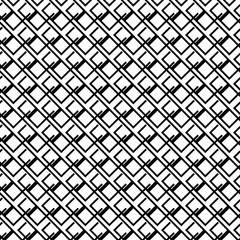 Seamless abstract geometric pattern on white background Vector