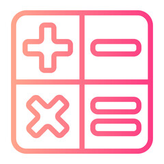 Obraz premium calculator icon 