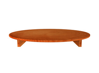 wood low table