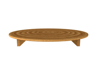 wood low table
