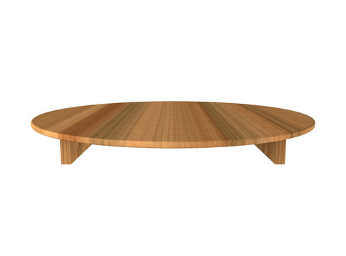 wood low table