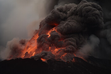 Smoking Molten made with generative ai