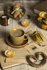 still life a cup of coffee