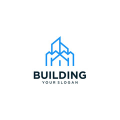 vector building logo design