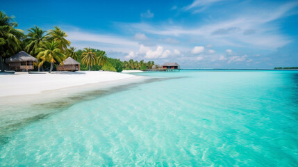 Naklejka premium beach