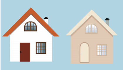 House, Home, Building illustration 
