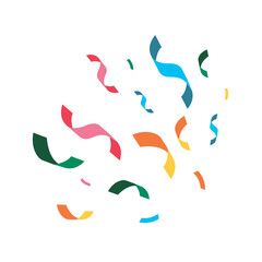 Party Icon. Confetti popper illustration	
