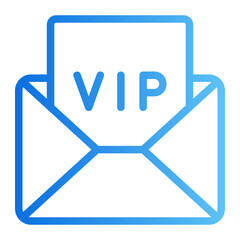 invitation gradient icon