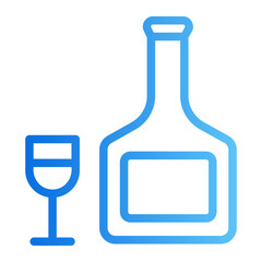 wine gradient icon