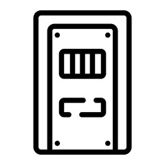 door line icon