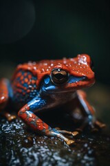 frog on a leaf