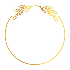 frame flower flat design