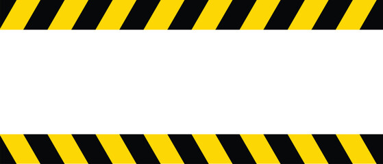  Yellow warning stripe template