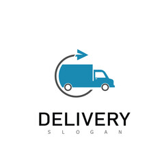 Free delivery service logo badge. Free shipping order icon vector