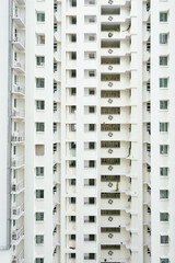 white apartment blocks in singapore